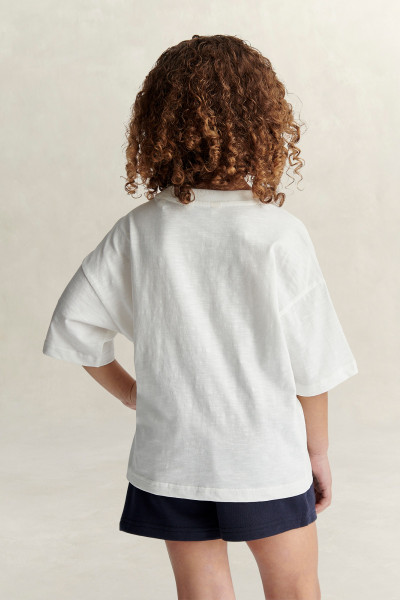 TRIČKO GANT SHIELD SS SLUB T-SHIRT - Fotografia č. 2