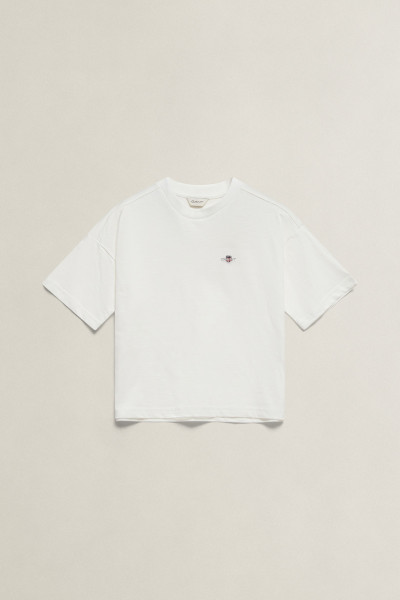 TRIČKO GANT SHIELD SS SLUB T-SHIRT - Fotografia č. 5