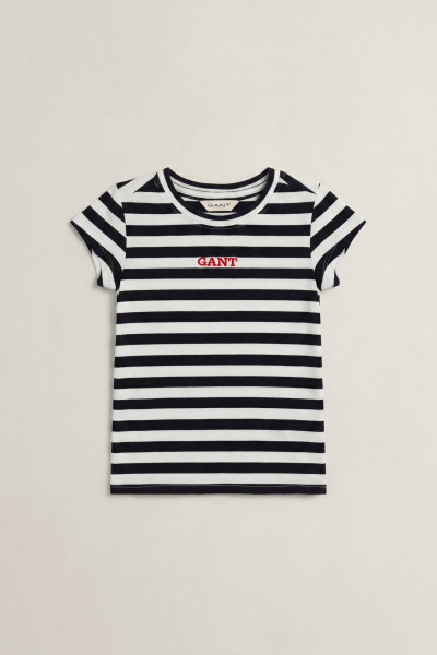 TRIČKO GANT STRIPE CAP SLEEVE TOP - Fotografia č. 1