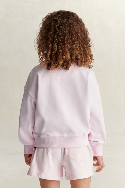 MIKINA GANT SHIELD OVERSIZE CREW NECK SWEATSHIRT - Fotografia č. 2