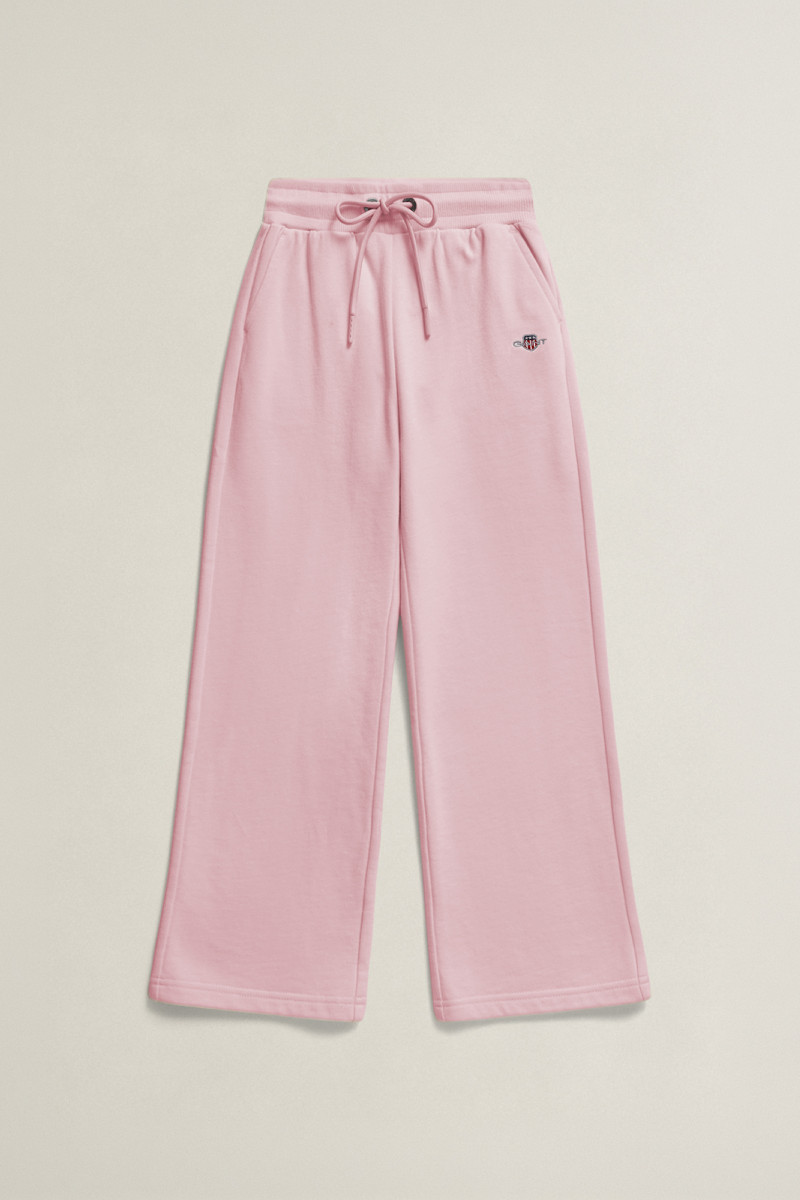 E-shop TEPLÁKY GANT SHIELD STRAIGHT LEG SWEATPANTS LIGHT PINK