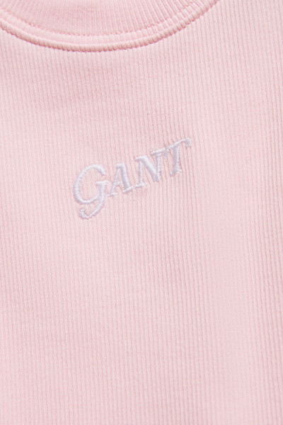 PÓLÓ GANT LOGO RIB VEST - Kép 2