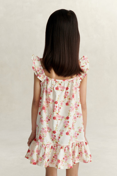 RUHA GANT FLORAL PRINT SUMMER DRESS - Kép 3