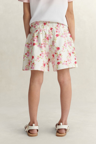 TEPLÁKOVÉ ŠORTKY GANT FLORAL PRINT SWEAT SHORT - Fotografia č. 2