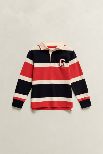 POLOKOŠEĽA GANT COLLEGIATE LS RUGBY POLO SHIRT - Fotografia č. 1