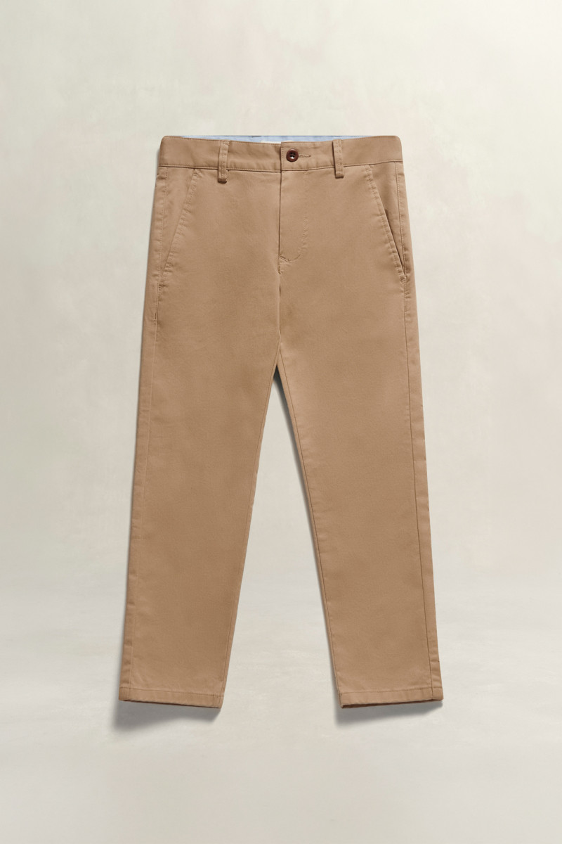 KALHOTY GANT CHINO DARK KHAKI