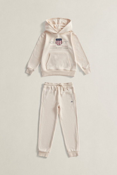 TEPLÁKOVÁ SÚPRAVA GANT ARCHIVE SHIELD HOODIE AND SWEATPANT - Fotografia č. 5