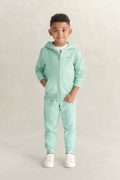 TEPLÁKOVÁ SOUPRAVA GANT SHIELD FULL ZIP HOODIE, SWEATPANT SET - Fotografie č. 1