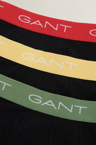 SPODNÁ BIELIZEŇ GANT 3 PACK CONTRAST WAISTBAND BOXER BRIEFS - Fotografia č. 2