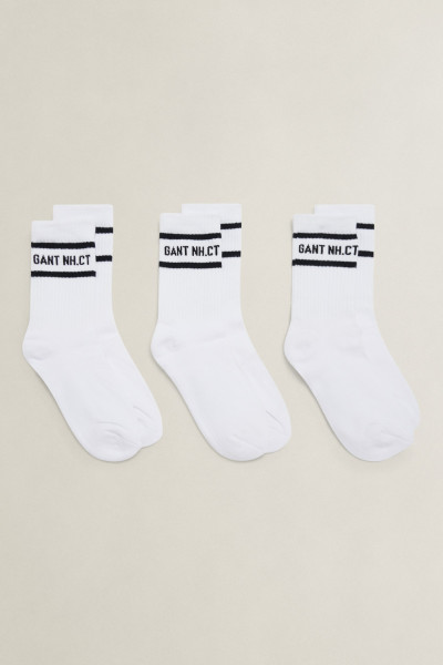ZOKNI GANT STRIPE 3 PACK SPORT SOCKS - Kép 1