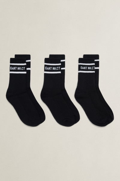 ZOKNI GANT STRIPE 3 PACK SPORT SOCKS - Kép 1