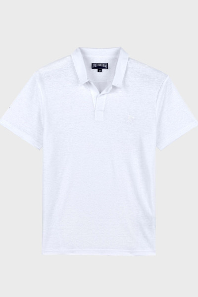 PÓLÓ VILEBREQUIN SOLID LINEN JSY - Kép 4