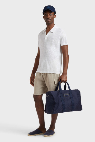 PÓLÓ VILEBREQUIN SOLID LINEN JSY - Kép 2