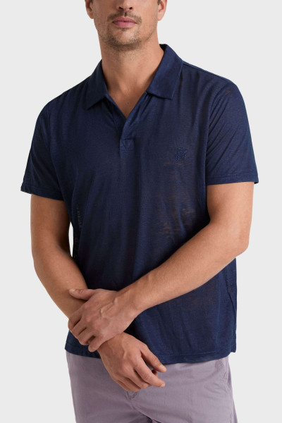PÓLÓ VILEBREQUIN SOLID LINEN JSY - Kép 1