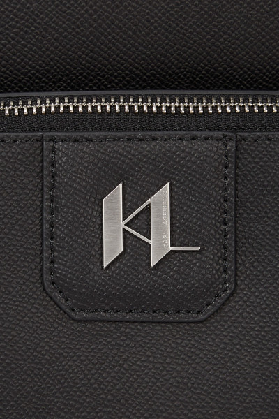 HÁTIZSÁK KARL LAGERFELD K/MONOGRAM LEATHER BACKPACK - Kép 5