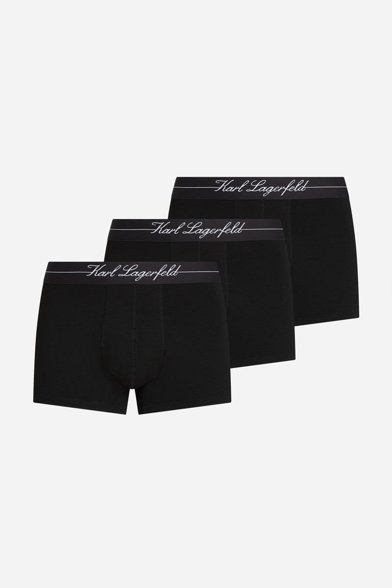 Alsónemű Karl Lagerfeld Hotel Karl Lyocell Trunk Black