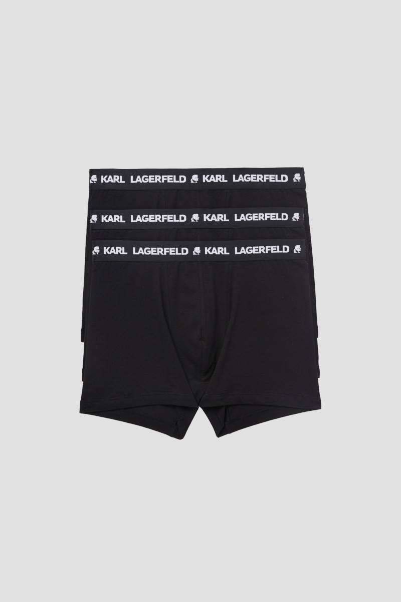 Alsónemű Karl Lagerfeld Logo Trunk Set Black