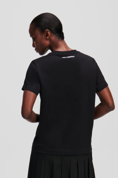 PÓLÓ KARL LAGERFELD IKON SKETCH DUO T-SHIRT - Kép 2