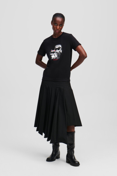 PÓLÓ KARL LAGERFELD IKON SKETCH DUO T-SHIRT - Kép 4