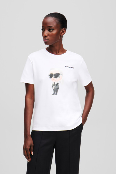 PÓLÓ KARL LAGERFELD IKON AQUARELLE K T-SHIRT - Kép 1