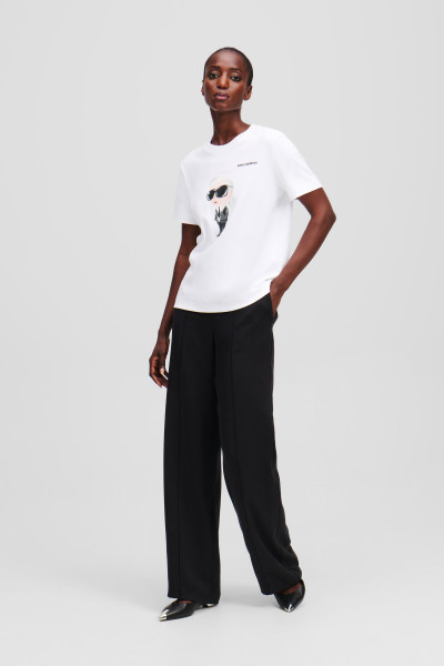 PÓLÓ KARL LAGERFELD IKON AQUARELLE K T-SHIRT - Kép 4