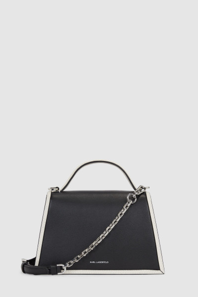 CROSSBODY KARL LAGERFELD K/SIGNATURE 2.0 SP SM CB BL/WH - Kép 3