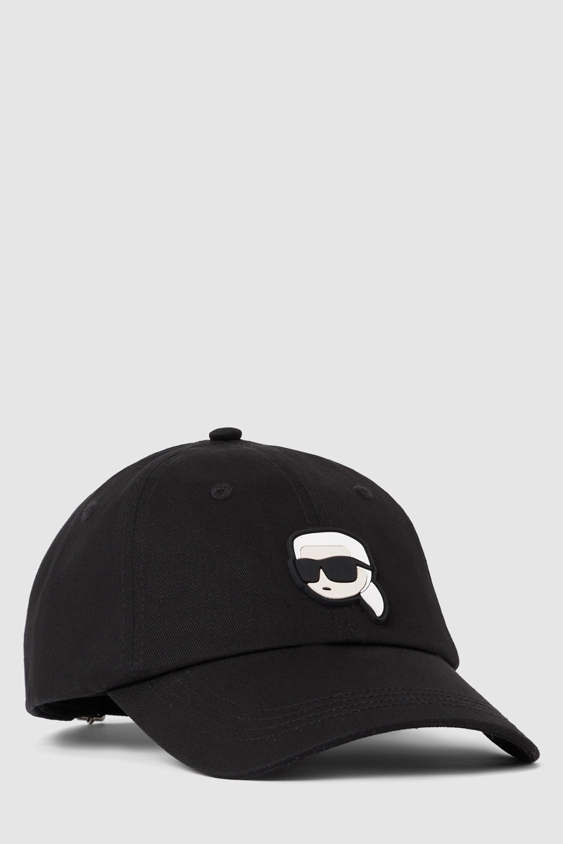ŠILTOVKA KARL LAGERFELD IKON CAP BLACK2