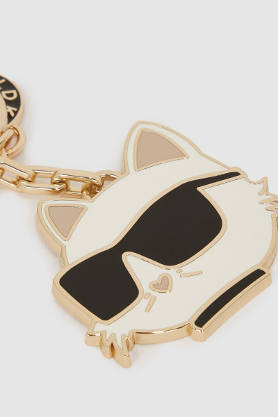 KULCSTARTÓ KARL LAGERFELD IKON CHOUP CHARM KEYCHAIN - Kép 4