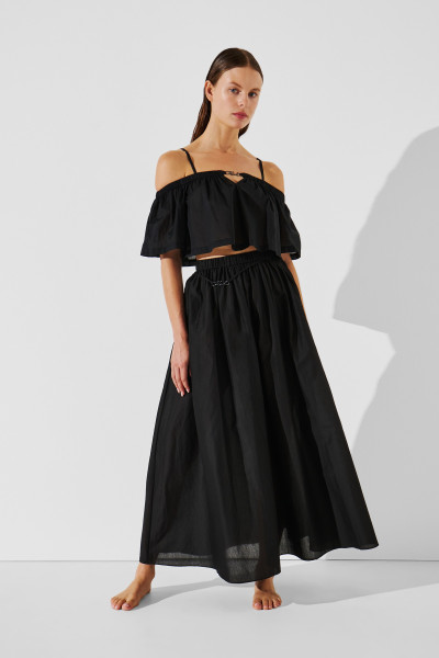 PLÁŽOVÉ OBLEČENÍ KARL LAGERFELD KARL DNA LONG SKIRT - Fotografie č. 1