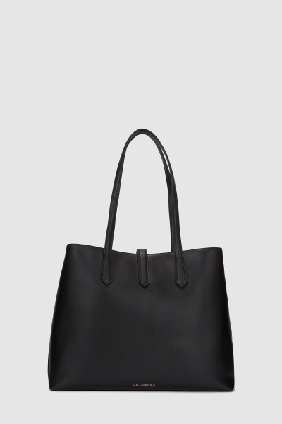 RETIKÜL KARL LAGERFELD K/AUTOGRAPH PADLOCK MD TOTE - Kép 3