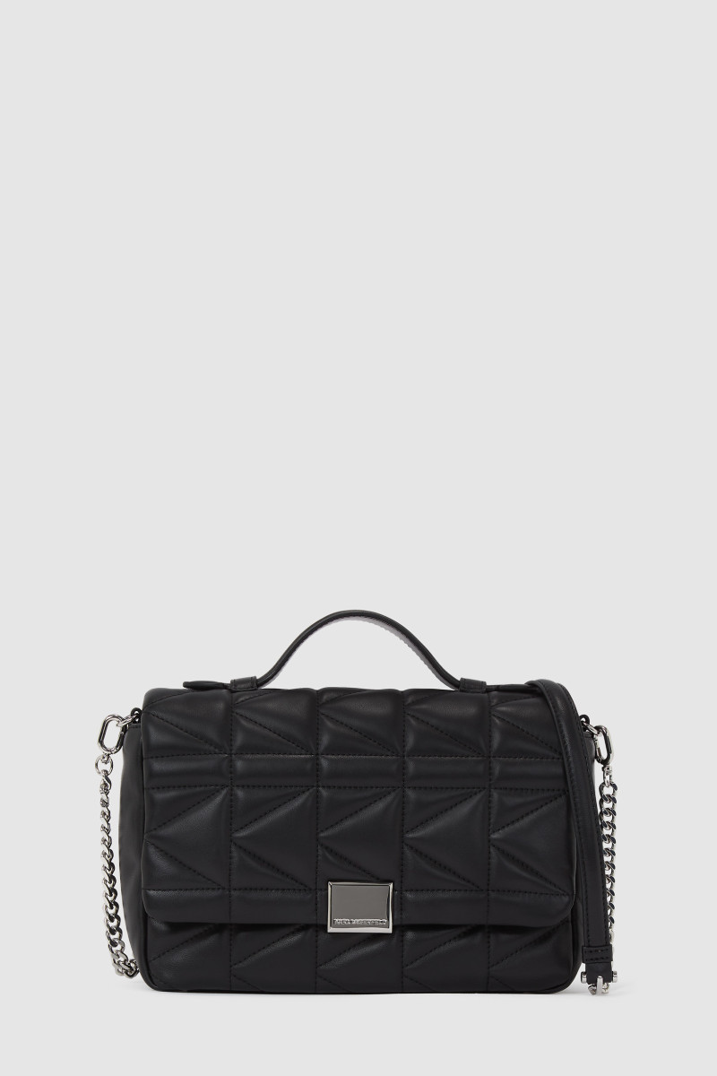 Crossbody Karl Lagerfeld K/Kuilt Top Handle Crossbody Black-Nickel