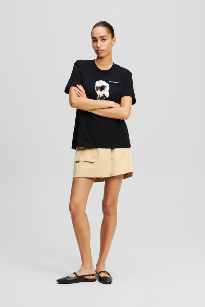 PÓLÓ KARL LAGERFELD IKON AQUARELLE K T-SHIRT - Kép 2