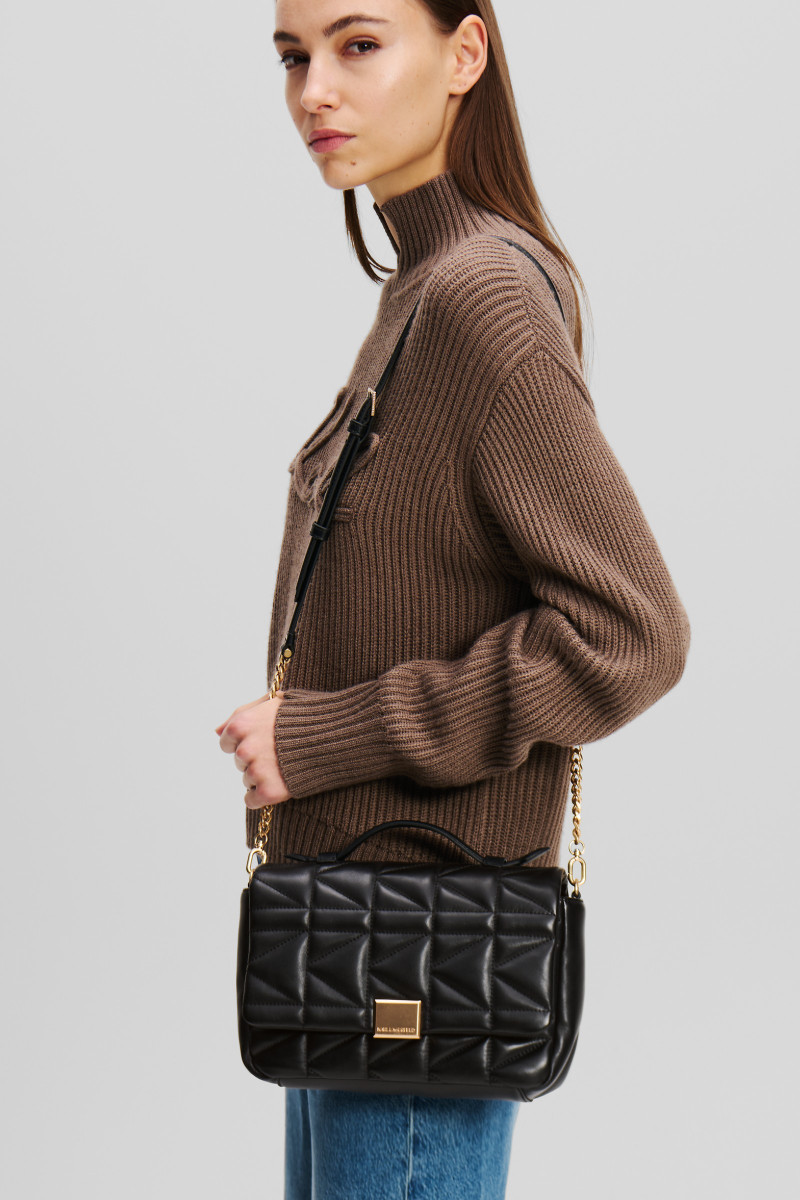 Crossbody Karl Lagerfeld K/Kuilt Top Handle Crossbody Black