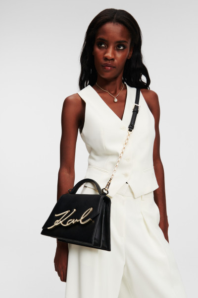 KABELKA KARL LAGERFELD K/SIGNATURE 2.0 MD CROSSBODY - Fotografie č. 5