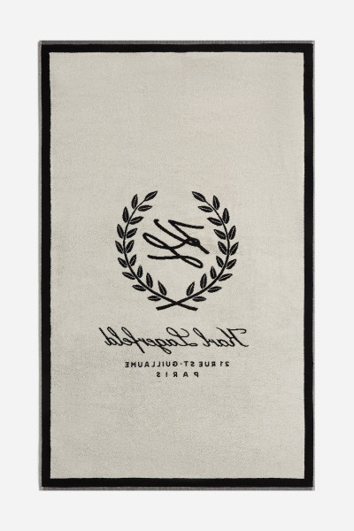 TÖRÜLKÖZŐ KARL LAGERFELD K/HOTEL KARL CREST BEACHTOWEL - Kép 2