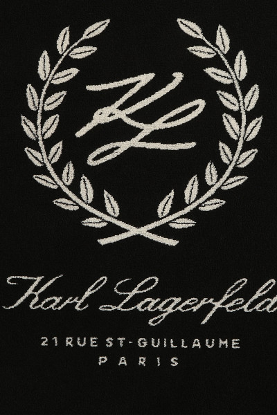 TÖRÜLKÖZŐ KARL LAGERFELD K/HOTEL KARL CREST BEACHTOWEL - Kép 3