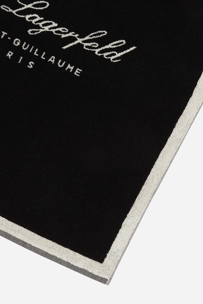 TÖRÜLKÖZŐ KARL LAGERFELD K/HOTEL KARL CREST BEACHTOWEL - Kép 4