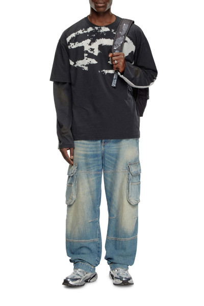 PÓLÓ DIESEL T-BOXT-N14 T-SHIRT - Kép 3