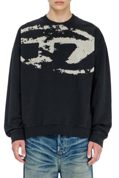 MELEGÍTŐ FELSŐ DIESEL S-BOXT-N5 SWEAT-SHIRT - Kép 3