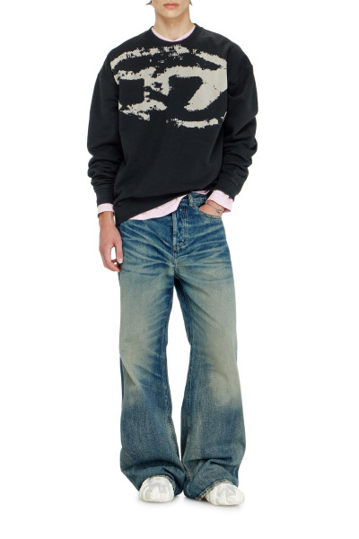 MELEGÍTŐ FELSŐ DIESEL S-BOXT-N5 SWEAT-SHIRT - Kép 4