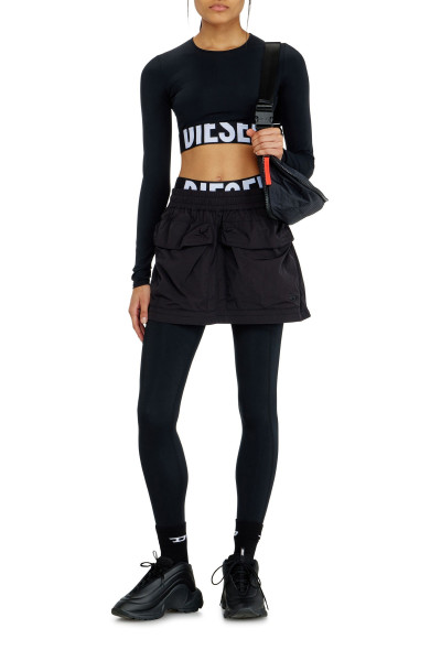 PÓLÓ DIESEL MELISSA-D-POP TANK TOP - Kép 5