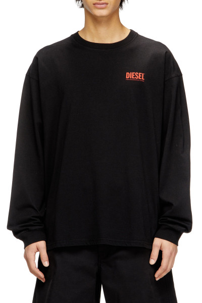 PÓLÓ DIESEL T-BOXT-LS-BISK T-SHIRT - Kép 1