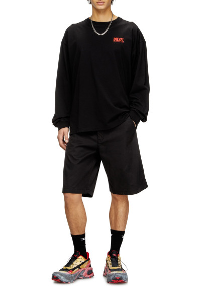 PÓLÓ DIESEL T-BOXT-LS-BISK T-SHIRT - Kép 3