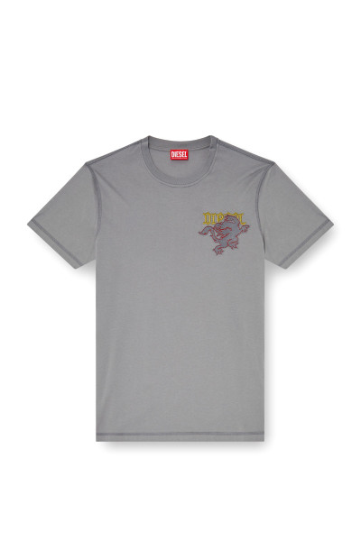 PÓLÓ DIESEL T-ADJUST-NOTCH T-SHIRT - Kép 4
