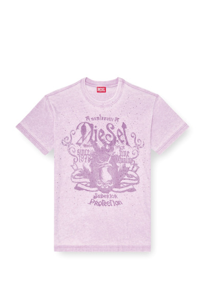 PÓLÓ DIESEL T-NORM-AA8 T-SHIRT - Kép 4