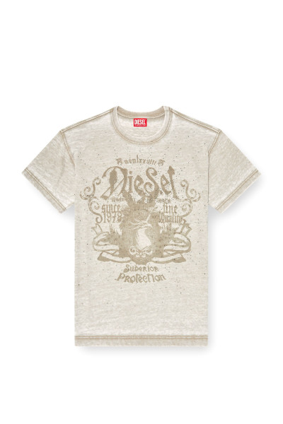 PÓLÓ DIESEL T-NORM-AA8 T-SHIRT - Kép 4