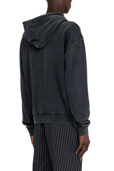 MELEGÍTŐ FELSŐ DIESEL S-NORM-HOOD-AA3 SWEAT-SHIRT - Kép 2