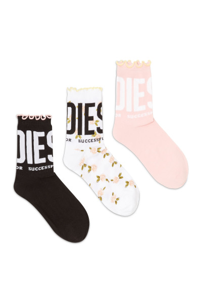 ZOKNI DIESEL SKW-LOLITA-3PACK SOCKS - Kép 1