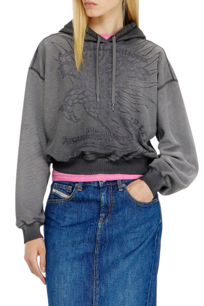 MELEGÍTŐ FELSŐ DIESEL F-SUNNY-HOOD SWEAT-SHIRT - Kép 1