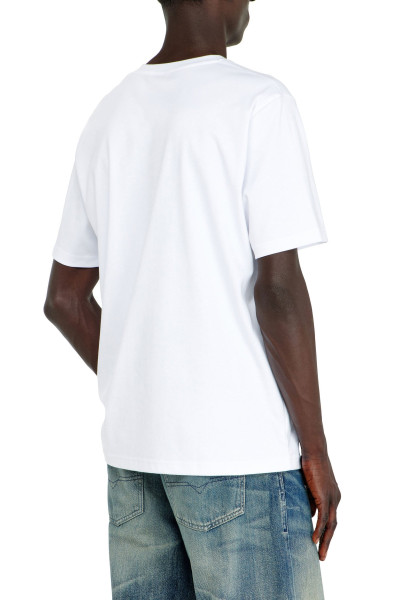PÓLÓ DIESEL T-ADJUST-V-MICRODIV T-SHIRT - Kép 2